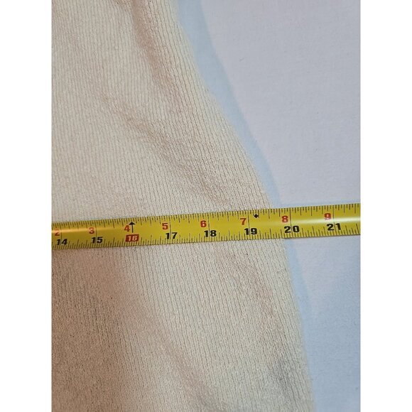 Free People Beach Women Pants Ribbed Knit Foldover Waist Flare Leg Size L - Picture 12 of 16